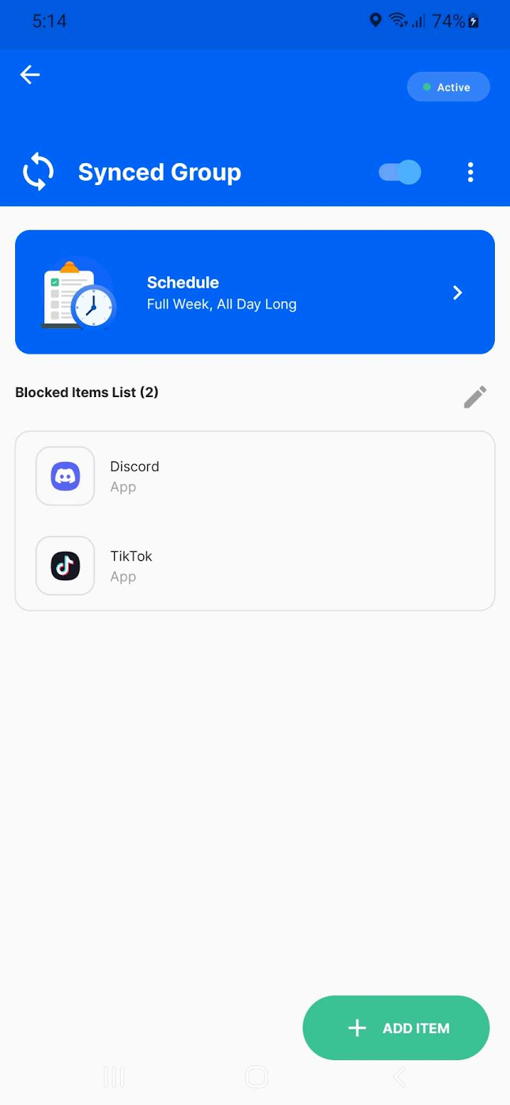 App Blocking